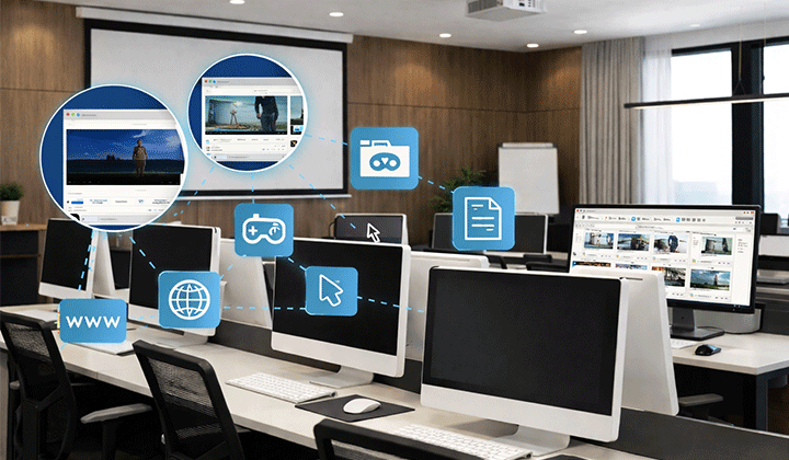 授業に集中しやすくするには操作をコントロールできる環境が必要