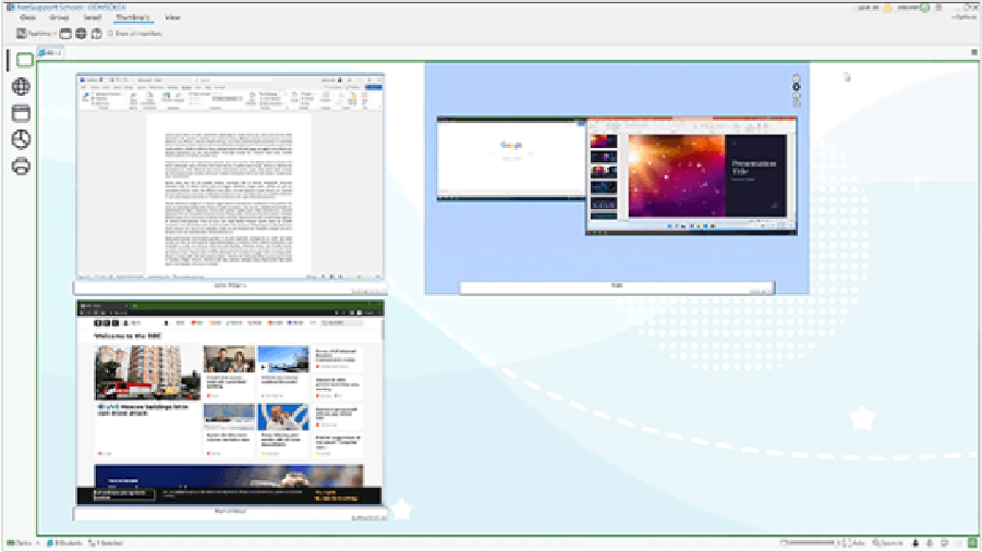 デュアルモニターのモニタリング