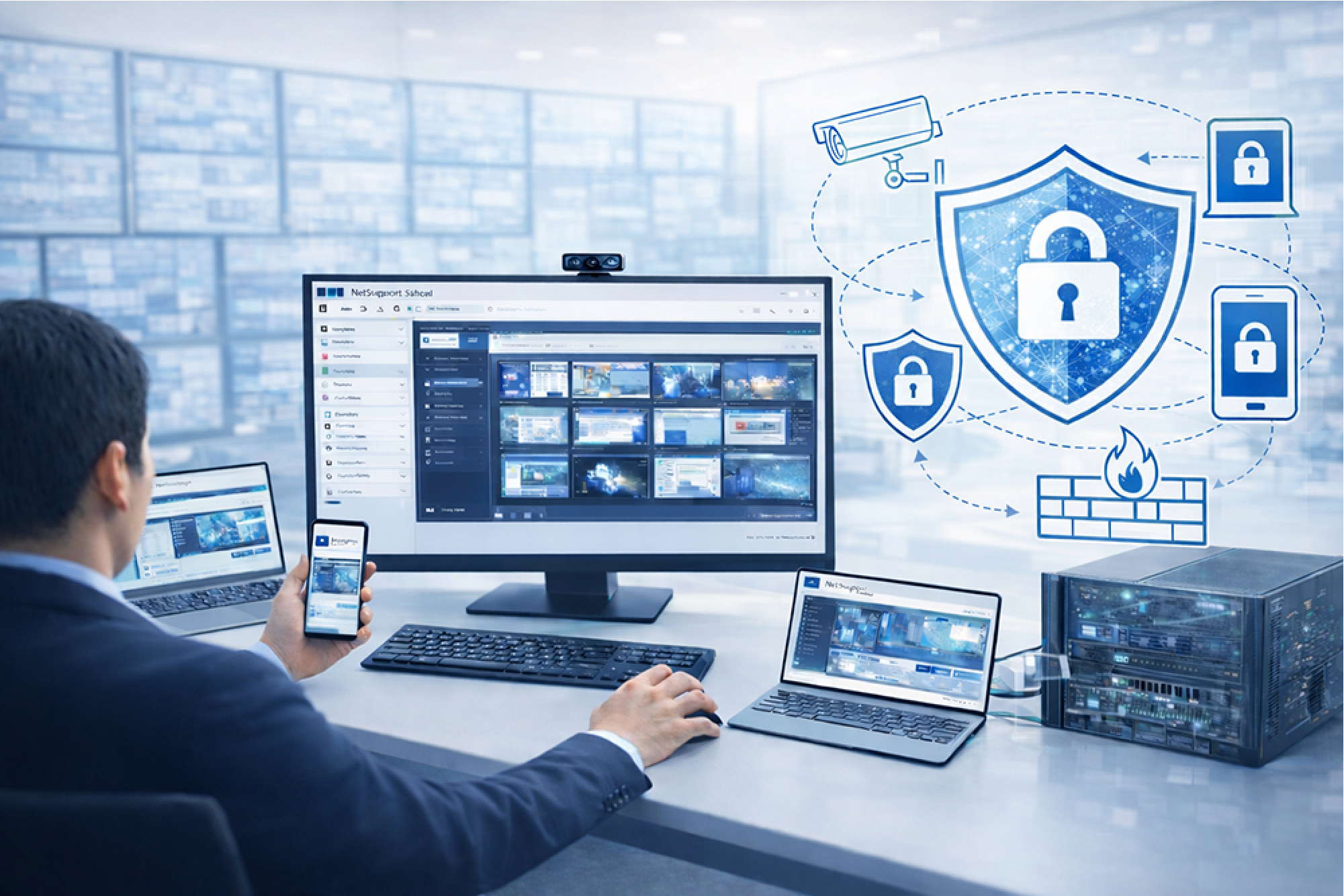 リモートデスクトップと何が違う？NetSupport Manager