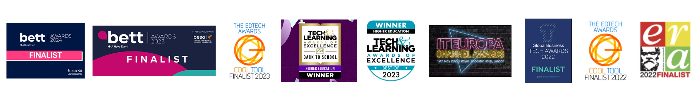 国際的な信頼と評価｜数々のアワードを受賞